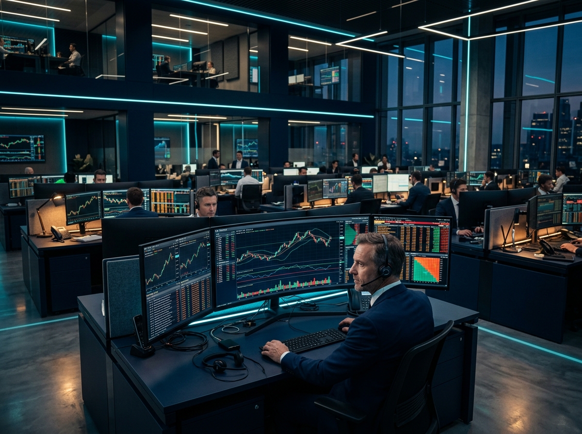 Celestial Trading Floor & Institutional Analytics